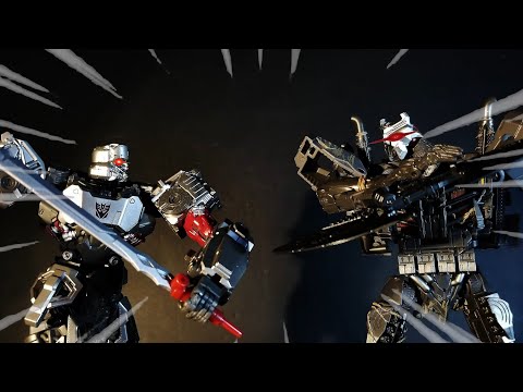Видео: Трансформеры покадровая съёмка: Доминантная битва