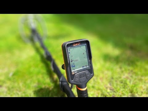 Видео: Новинка на рынке металлоискателей - Quest Q 30 Амфибия .