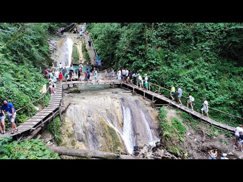 Видео: Сочи 2022. 33 водопада + КАВКАЗСКОЕ ЗАСТОЛЬЕ. ЭКСКУРСИЯ. Негативный отзыв о платформе "СПУТНИК"