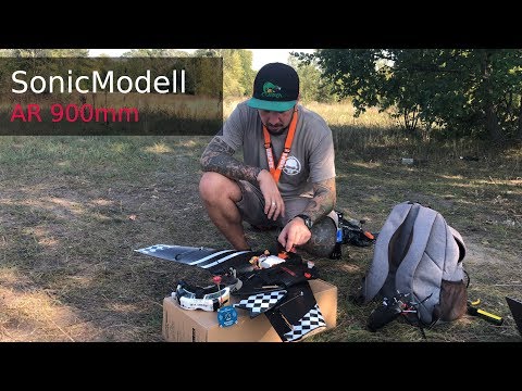 Видео: Обзор на крыло SonicModell AR V2 900. FPV Wing Review.
