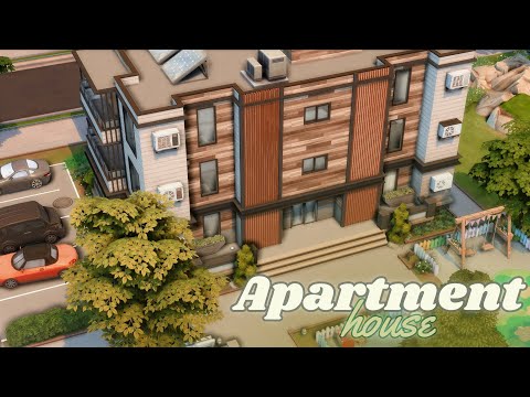 Видео: Элитный ЖК в Ньюкресте🏢 | Apartment house | SpeedBuild No CC | The Sims 4 | Симс 4