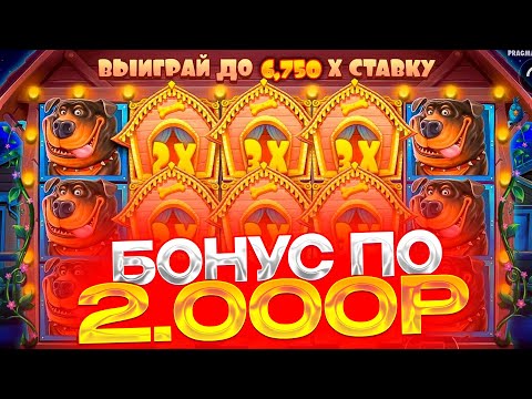 Видео: ПОЙМАЛ ЗАНОС В 1.000.000Р??? БОНУС ПО 2.000Р В THE DOG HOUSE! ЗАНОСЫ НЕДЕЛИ