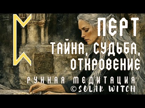 Видео: Рунная Медитация Перт: Тайна, Судьба, Откровение