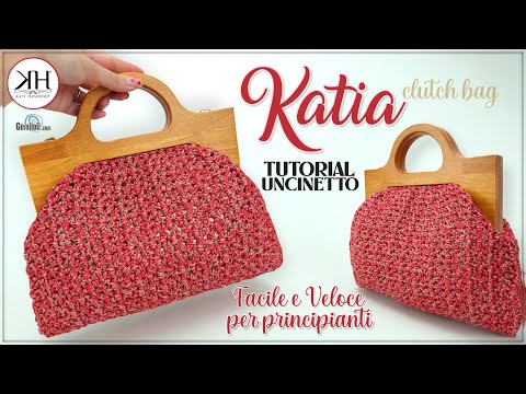 Видео: САМАЯ ПРОСТАЯ СУМКА КРЮЧКОМ! 🤩 - Сумка-клатч "Katia" ✨ #вязаниекрючком #руководство
