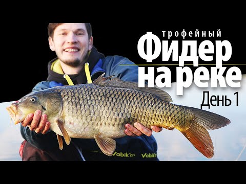 Видео: Ловля РЕЧНОГО карпа весной на фидер / день 1 /  фидерная рыбалка 2021
