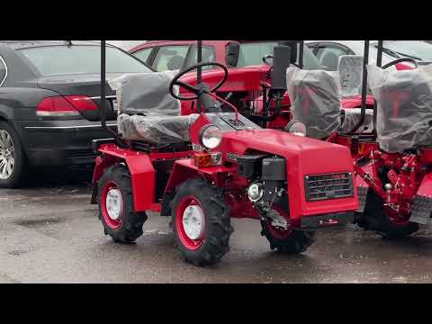 Видео: Мини-трактор Беларус 132Н