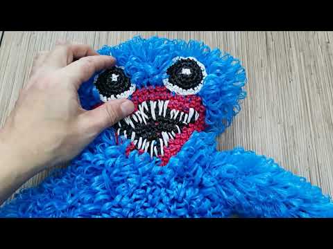 Видео: Мастер-класс игрушки-мочалки Монстрик, крючком из полипропиленовой нити