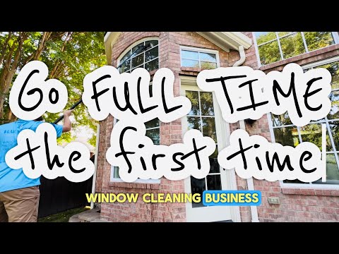 Видео: Как я с первого дня полностью посвятила себя мытью окон