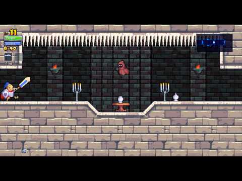 Видео: Попробуем Rogue Legacy