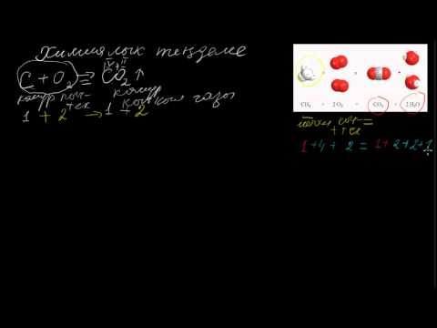 Видео: Химиялык теңдеме