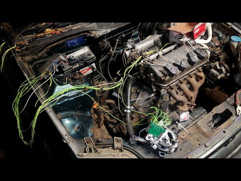 Видео: Свап D15B трехстадийник в EK3