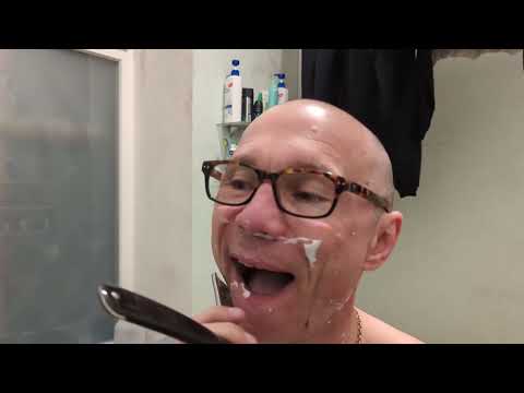 Видео: Бритье веслом.