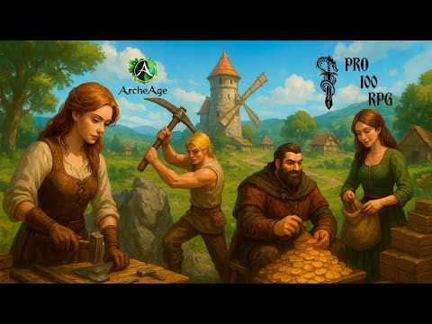 Видео: ArcheAge 11.0 три (не попсовые) топ заработка | Фесаникс