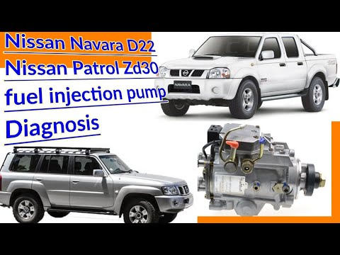 Видео: Тест топливного насоса Nissan D22 ZD30