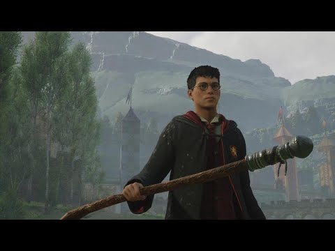 Видео: Hogwarts Legacy - Гарри Поттер первый полет на метле!