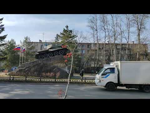 Видео: 345. г. Хабаровск. Волочаевский городок - Кинотеатр Дружба. 28.10.24.