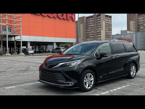 Видео: Toyota Sienna Limited 2,5 hybrid 2021 в Самаре. Тойота Сиенна в Самаре в наличии за полцены