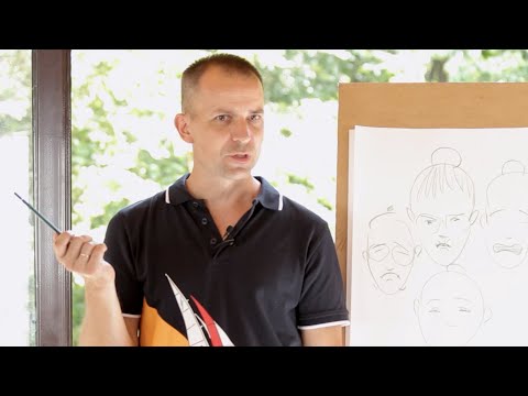 Видео: Как рисовать эмоции?  Характер в портрете / Мастер-класс Александра Рыжкина  / Детский практикум