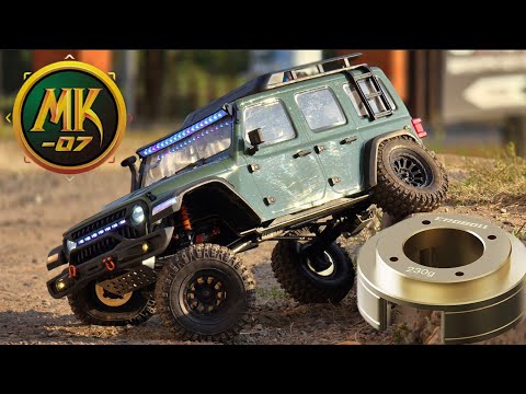 Видео: Rlaarlo MK-07 Тюнинг. Проедет везде! Огромный трофи 1/7 масштаба!