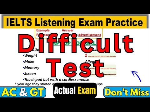 Видео: 30 ОКТЯБРЯ 2025 ГОДА ТЕСТ IELTS ПО АУДИРОВАНИЮ С ОТВЕТАМИ | ТЕСТ IELTS ПО АУДИРОВАНИЮ