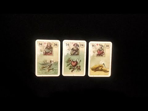 Видео: Сердце в триадах Ленорман