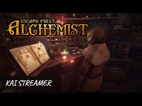 Видео: Свежая адвенчура с головоломками - Escape First Alchemist ⚗️ (02.03.23) #1
