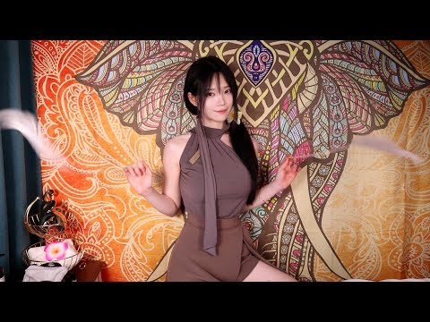 Видео: ASMR(Sub✔) Вам обязательно понравится – Тайский массаж горячими камнями для сна