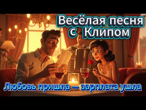 Видео: Любовь пришла — зарплата ушла 💸❤️ Весёлая песня с Юмором и Клипом | Русская музыка 2025 #РусскиеХиты