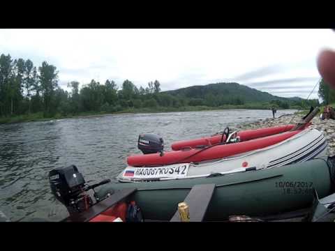 Видео: Средняя Терсь на Solar 450 jet тонель и Suzuki DT40 водомет