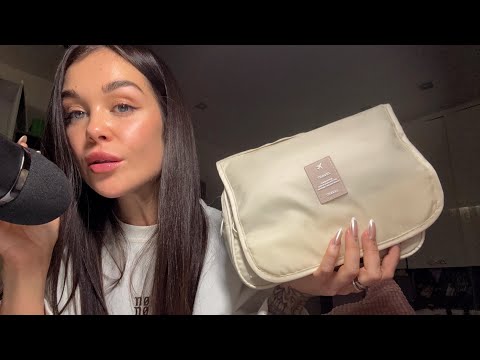 Видео: АСМР шепотом / разбор косметички ✨ 