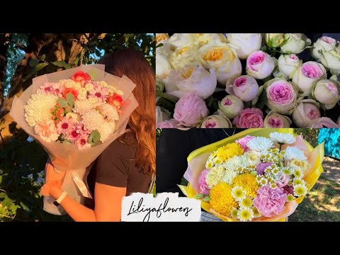 Видео: Рабочие цветочные будни 🌸 неделя флориста 💐