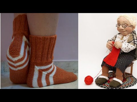 Видео: Носки спицами   ЭСТЕРХАЗИ  #2024