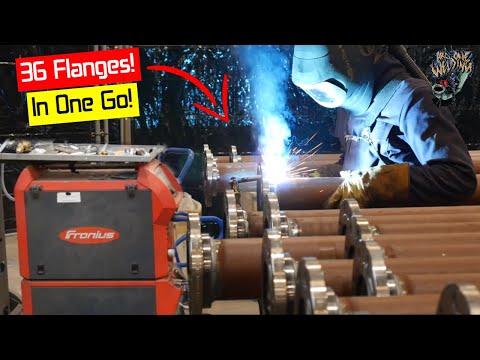 Видео: Сварка 18 катушек одновременно двумя сварочными аппаратами