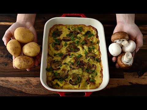 Видео: Только грибы и картошка. Как приготовить здоровую еду