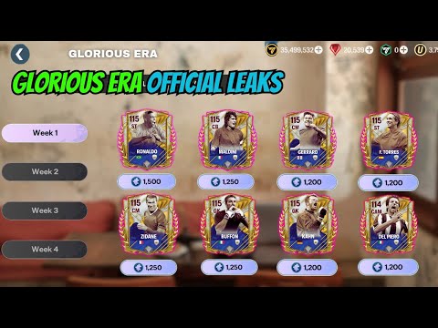 Видео: Официальные утечки события «Славная эра»! Wow! Бесплатные игроки с рейтингом 115 OVR | Fc Mobile