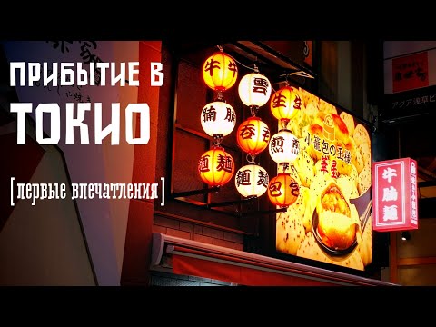 Видео: ТОКИО: аэропорт, обмен валюты, покупка симки, экспресс до отеля, район Асакуса, комбини, еда