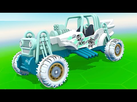 Видео: ВНЕДОРОЖНИК Hot Wheels Race Off #4 Mountain Mauler - Ставлю Рекорды на Машинки Кида