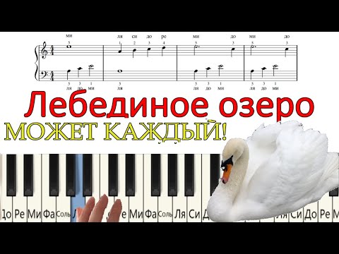 Видео: Как играть Лебединое озеро на пианино
