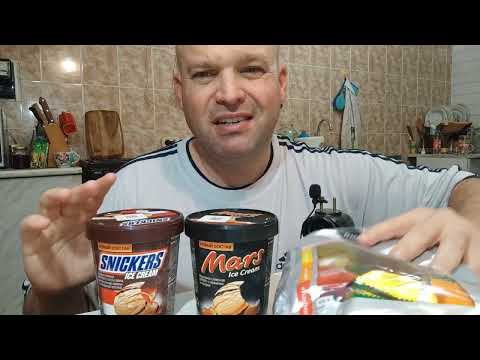 Видео: Обзор мороженое Сникерс и Марс/ОБЖОР шоколад ассорти RIOBA