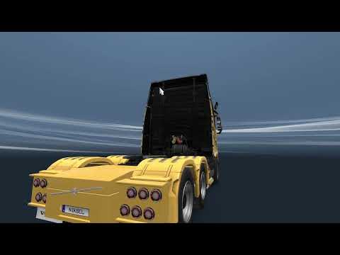 Видео: "Капитан" и "Микеланджело" в Euro Truck Simulator 2