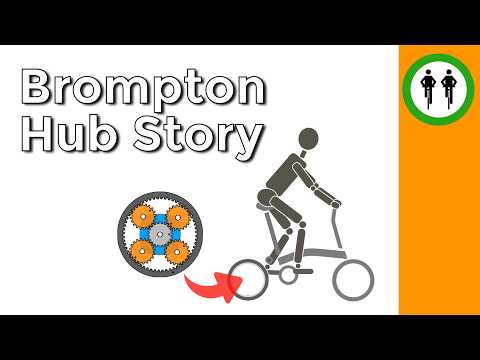 Видео: Brompton Hubs: старое, новое и математика