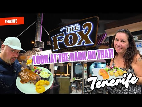 Видео: Лучшие рёбрышки в жизни? Поздно вечером загляните в The Fox Gastro Pub & Grill на Тенерифе.