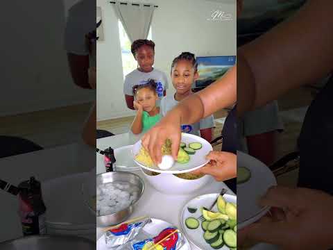 Видео: Еда готова! Обед с собой для моей семьи из 6 с половиной человек 😋