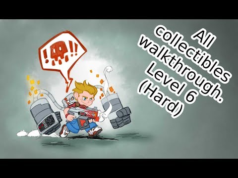 Видео: Rad Rodgers. All collectibles walkthrough (100%, Hard, PS4). Level 6. Прохождение 100%. Уровень 6