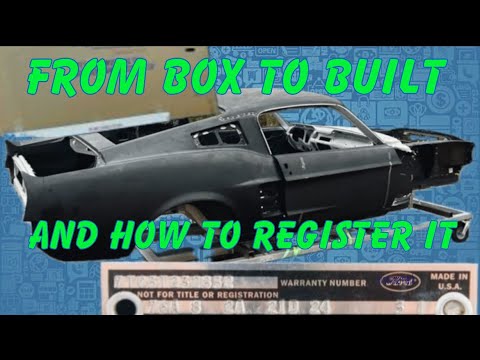 Видео: Как построить новый «Мустанг» 1967 года, как его зарегистрировать и какие расходы вы можете себе ...
