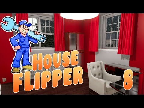Видео: House Flipper - Дом сумасшедшего художника! Продаю самый большой дом ! Финальная серия 8