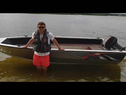 Видео: Windboat 4.0 evo на воде