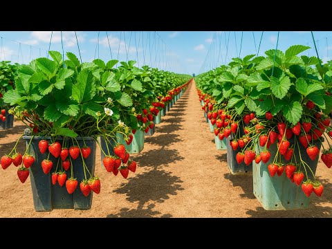 Видео: Экологичный лайфхак: подвесные кадки с клубникой