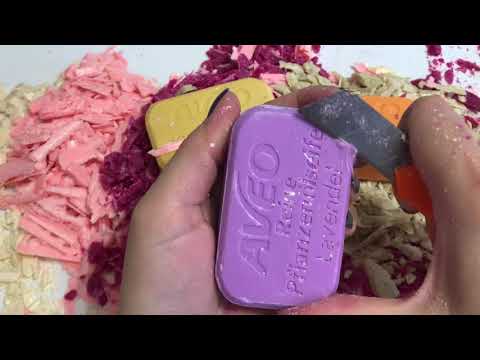 Видео: ASMR Soap/ cutting dry soap/ сухое и красивое мыло