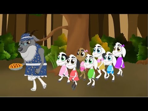 Видео: Волк и семеро козлят 2  - Сказки и рассказы для детей - Russian Fairy Tales